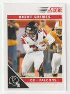Brent Grimes RC - Atlanta Falcons (NFL Football Card) 2011 Score # 10 Mint