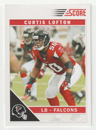 Curtis Lofton - Atlanta Falcons (NFL Football Card) 2011 Score # 11 Mint
