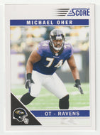 Michael Oher - Baltimore Ravens (NFL Football Card) 2011 Score # 25 Mint