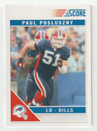 Paul Posluszny - Buffalo Bills - Glossy (NFL Football Card) 2011 Score # 35 Mint