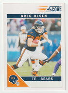 Greg Olsen - Chicago Bears (NFL Football Card) 2011 Score # 51 Mint