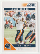 Lance Briggs - Chicago Bears (NFL Football Card) 2011 Score # 55 Mint