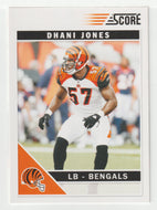 Dhani Jones - Cincinnati Bengals (NFL Football Card) 2011 Score # 61 Mint