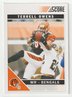Terrell Owens - Cincinnati Bengals (NFL Football Card) 2011 Score # 65 Mint