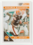 Mohamed Massaquoi - Cleveland Browns (NFL Football Card) 2011 Score # 72 Mint