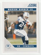 Marion Barber - Dallas Cowboys (NFL Football Card) 2011 Score # 81 Mint