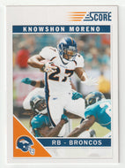 Knowshon Moreno - Denver Broncos (NFL Football Card) 2011 Score # 90 Mint