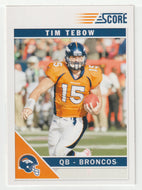 Tim Tebow - Denver Broncos - Glossy (NFL Football Card) 2011 Score # 92 Mint