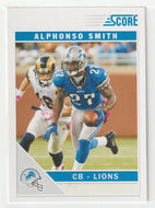 Alphonso Smith - Detroit Lions (NFL Football Card) 2011 Score # 96 Mint