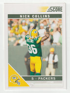 Nick Collins - Green Bay Packers (NFL Football Card) 2011 Score # 110 Mint