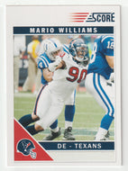 Mario Williams - Houston Texans - Glossy (NFL Football Card) 2011 Score # 119 Mint