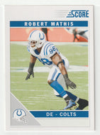 Robert Mathis - Indianapolis Colts (NFL Football Card) 2011 Score # 131 Mint
