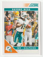Davone Bess - Miami Dolphins (NFL Football Card) 2011 Score # 154 Mint