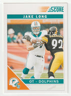 Jake Long - Miami Dolphins (NFL Football Card) 2011 Score # 155 Mint