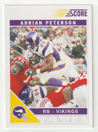 Adrian Peterson - Minnesota Vikings (NFL Football Card) 2011 Score # 159 Mint