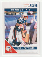 Brandon Tate - New England Patriots (NFL Football Card) 2011 Score # 170 Mint