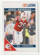 Danny Woodhead - New England Patriots (NFL Football Card) 2011 Score # 171 Mint