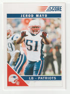 Jerod Mayo - New England Patriots (NFL Football Card) 2011 Score # 174 Mint