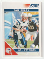 Tom Brady - New England Patriots - Glossy (NFL Football Card) 2011 Score # 176 Mint
