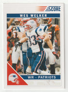 Wes Welker - New England Patriots (NFL Football Card) 2011 Score # 177 Mint