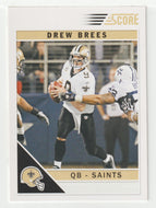 Drew Brees - New Orleans Saints (NFL Football Card) 2011 Score # 179 Mint