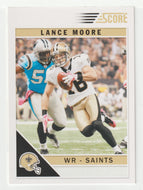 Lance Moore - New Orleans Saints (NFL Football Card) 2011 Score # 182 Mint