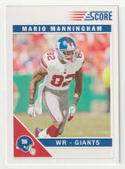 Mario Manningham - New York Giants (NFL Football Card) 2011 Score # 194 Mint