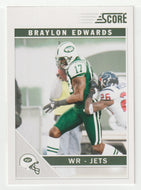 Braylon Edwards - New York Jets (NFL Football Card) 2011 Score # 199 Mint