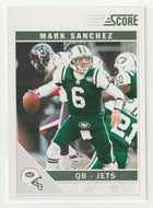 Mark Sanchez - New York Jets (NFL Football Card) 2011 Score # 205 Mint