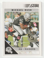 Michael Bush - Oakland Raiders - Glossy (NFL Football Card) 2011 Score # 212 Mint
