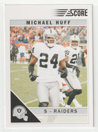 Michael Huff - Oakland Raiders (NFL Football Card) 2011 Score # 213 Mint