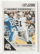 Nnamdi Asomugha - Oakland Raiders - Glossy (NFL Football Card) 2011 Score # 214 Mint