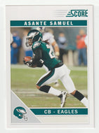 Asante Samuel - Philadelphia Eagles (NFL Football Card) 2011 Score # 218 Mint
