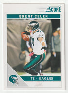 Brent Celek - Philadelphia Eagles (NFL Football Card) 2011 Score # 219 Mint