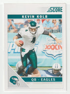 Kevin Kolb - Philadelphia Eagles (NFL Football Card) 2011 Score # 222 Mint