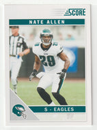 Nate Allen - Philadelphia Eagles - Glossy (NFL Football Card) 2011 Score # 225 Mint
