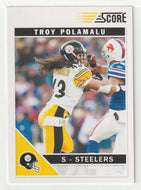 Troy Polamalu - Pittsburgh Steelers (NFL Football Card) 2011 Score # 236 Mint