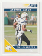 Antoine Cason - San Diego Chargers (NFL Football Card) 2011 Score # 237 Mint