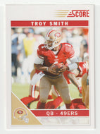 Troy Smith - San Francisco 49ers - Glossy (NFL Football Card) 2011 Score # 253 Mint