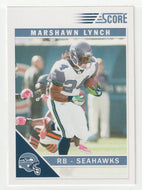 Marshawn Lynch - Seattle Seahawks (NFL Football Card) 2011 Score # 261 Mint