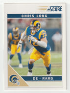 Chris Long - St. Louis Rams - Glossy (NFL Football Card) 2011 Score # 265 Mint