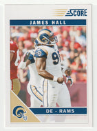 James Hall - St. Louis Rams (NFL Football Card) 2011 Score # 268 Mint