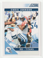 Chris Johnson - Tennessee Titans (NFL Football Card) 2011 Score # 282 Mint