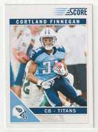 Cortland Finnegan - Tennessee Titans (NFL Football Card) 2011 Score # 283 Mint