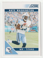 Nate Washington - Tennessee Titans - Glossy (NFL Football Card) 2011 Score # 288 Mint