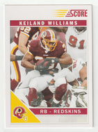 Keiland Williams - Washington Redskins (NFL Football Card) 2011 Score # 297 Mint