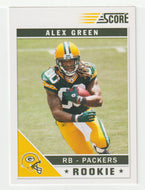 Alex Green RC - Green Bay Packers (NFL Football Card) 2011 Score # 307 Mint