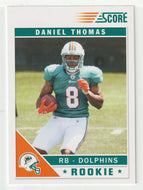 Daniel Thomas RC - Miami Dolphins (NFL Football Card) 2011 Score # 325 Mint