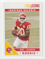 Jonathan Baldwin RC - Kansas City Chiefs (NFL Football Card) 2011 Score # 348 Mint