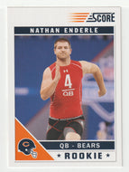 Nathan Enderle - Chicago Bears - Glossy (NFL Football Card) 2011 Score # 367 Mint